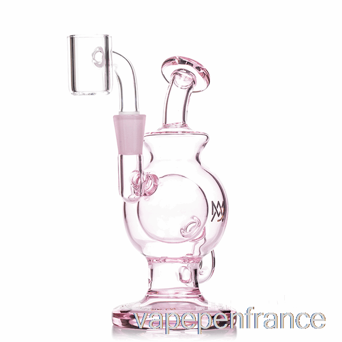 Mj Arsenal Atlas Mini Dab Rig Stylo Vape En Bois De Rose Rose